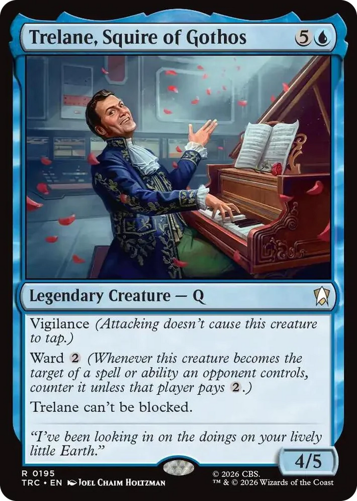 0195 Trelane, Squire of Gothos R Commander: Star Trek