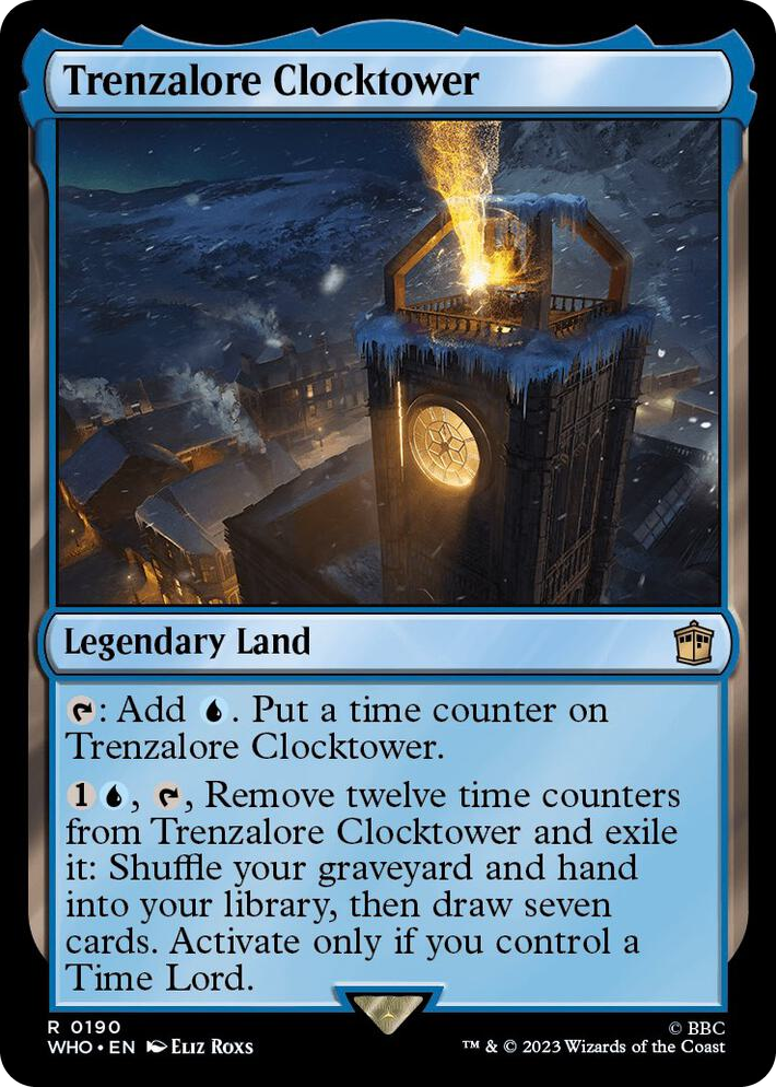 0190 Trenzalore Clocktower R Universes Beyond: Doctor Who