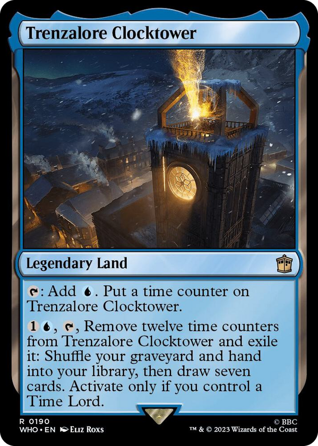 0190 Trenzalore Clocktower R Universes Beyond: Doctor Who