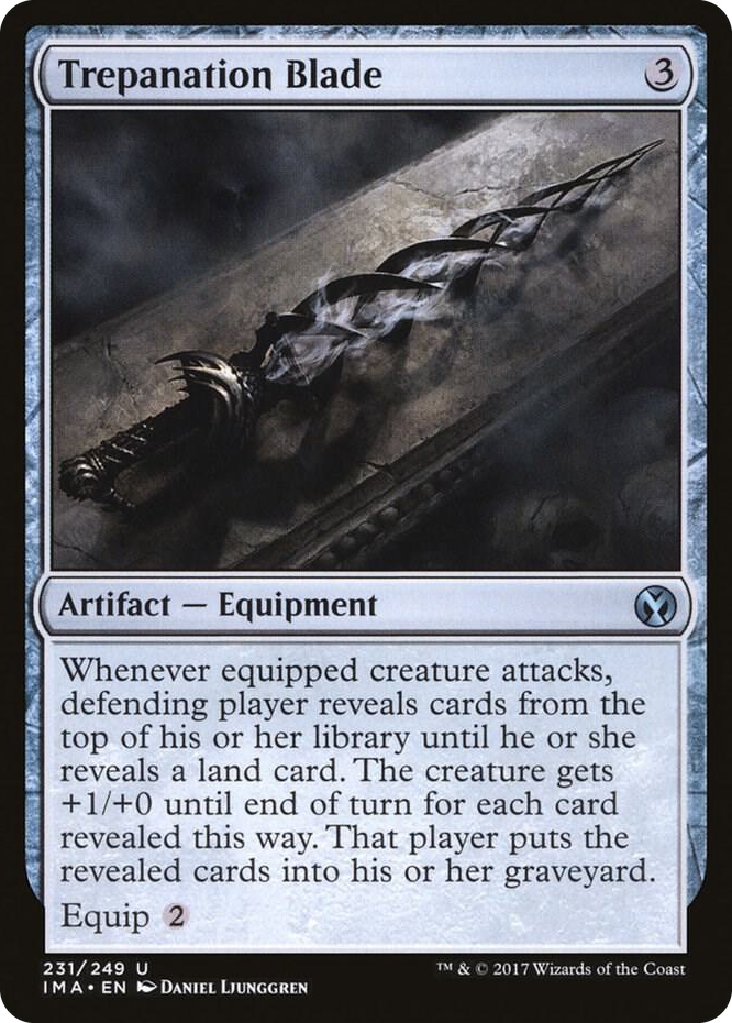 0231 Trepanation Blade U Iconic Masters