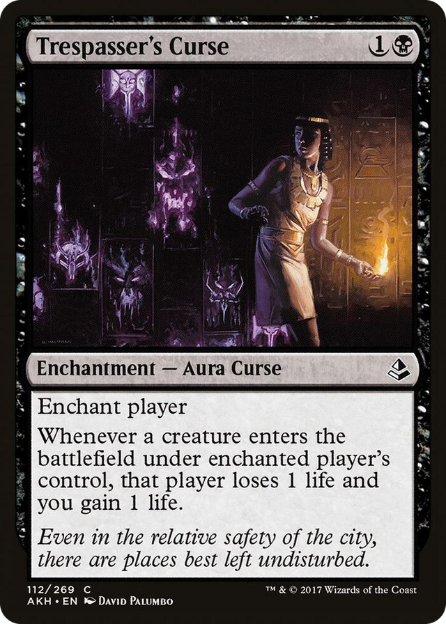 0112 Trespasser's Curse C Amonkhet