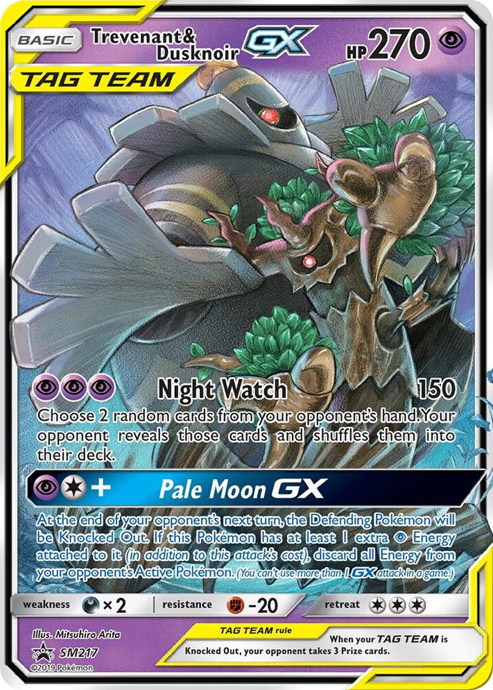 SM217 Trevenant & Dusknoir GX - SM217 Promo SM Promos