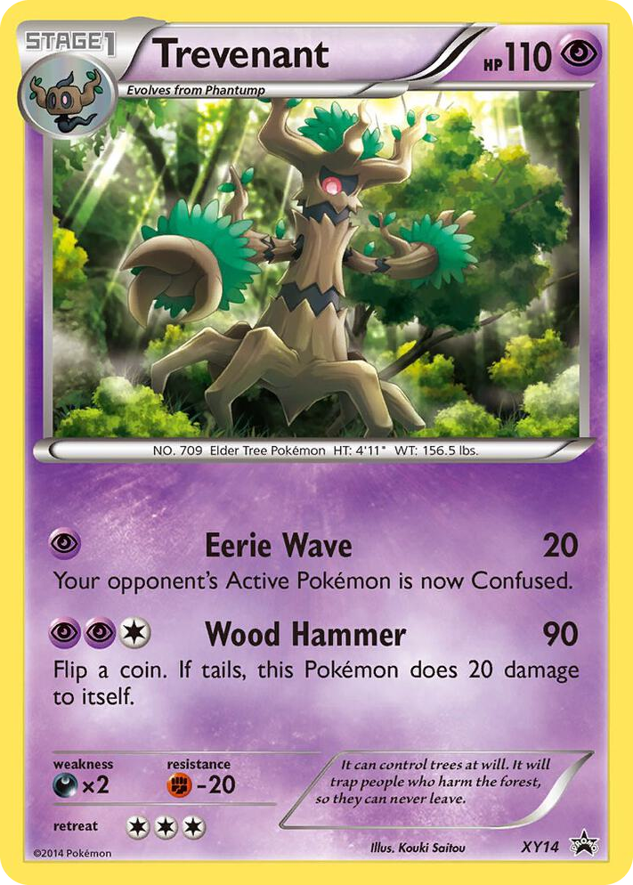 XY014 Trevenant - XY14 Promo XY Promos