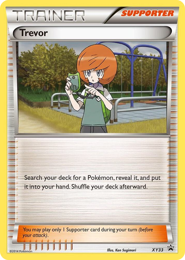 XY033 Trevor - XY33 Promo XY Promos