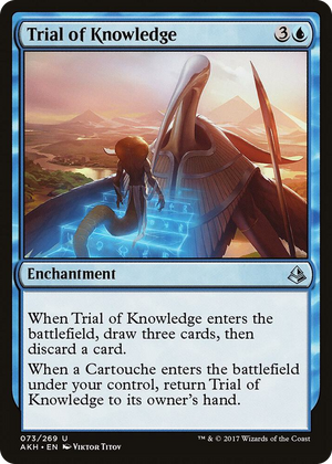 0073 Trial of Knowledge U Amonkhet