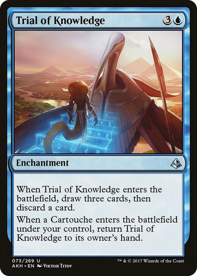 0073 Trial of Knowledge U Amonkhet