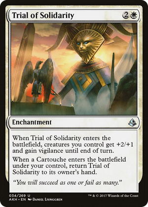 0034 Trial of Solidarity U Amonkhet