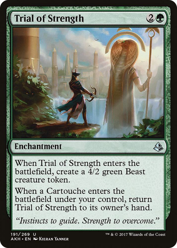 Trial of Strength #191 U - Amonkhet Pokemon card
