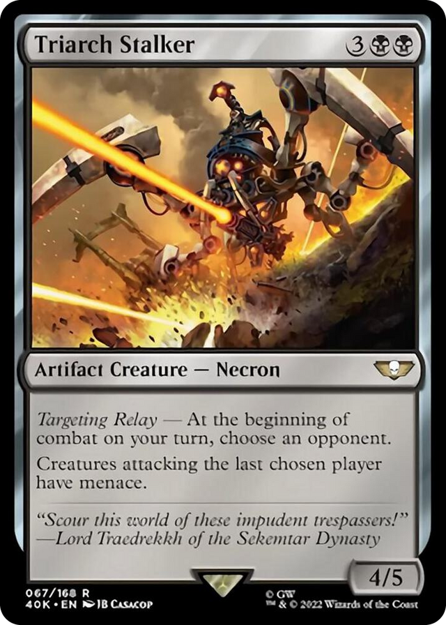 0067 Triarch Stalker (Surge Foil) R Universes Beyond: Warhammer 40,000