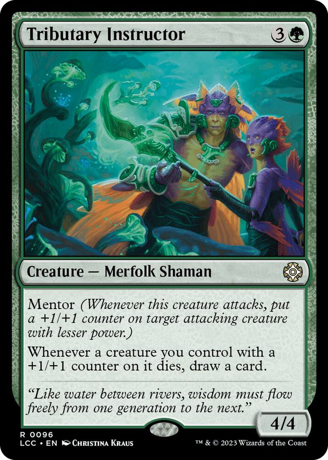 0096 Tributary Instructor R Commander: The Lost Caverns of Ixalan