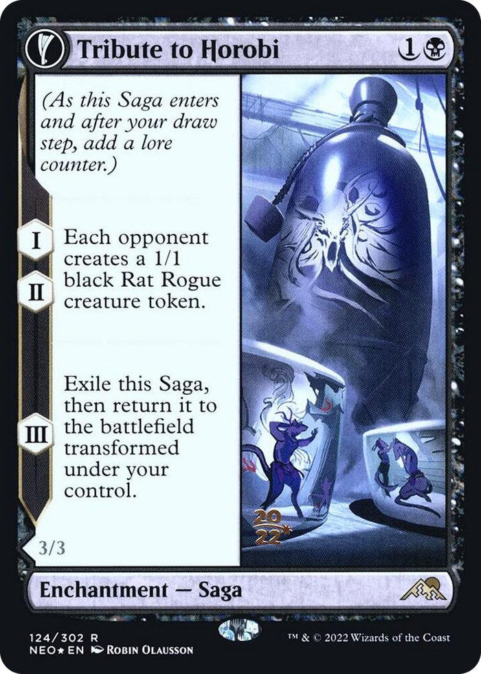 Tribute to Horobi #124 R - Prerelease Cards Pokemon card