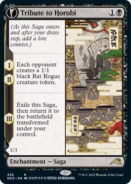 0356 Tribute to Horobi (Showcase) R Kamigawa: Neon Dynasty