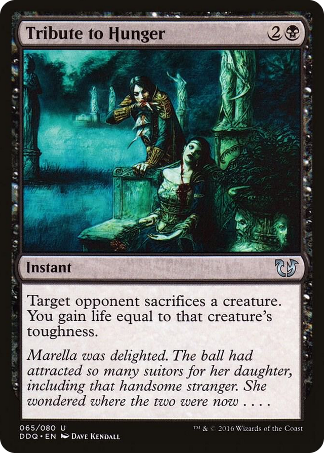 0065 Tribute to Hunger U Duel Decks: Blessed vs. Cursed