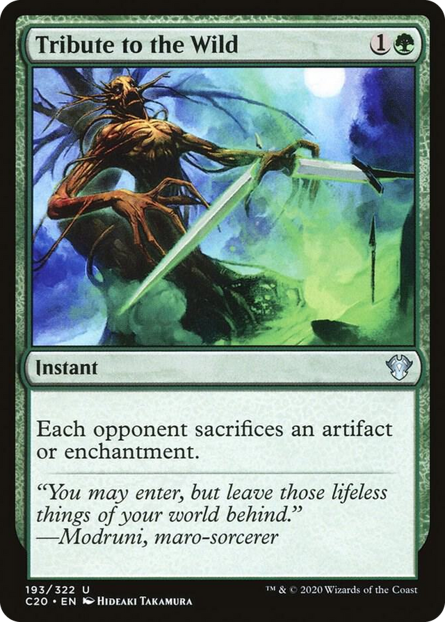 0193 Tribute to the Wild U Commander 2020