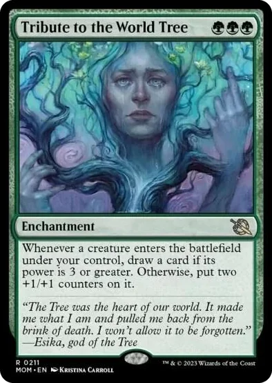 0211 Tribute to the World Tree R March of the Machine