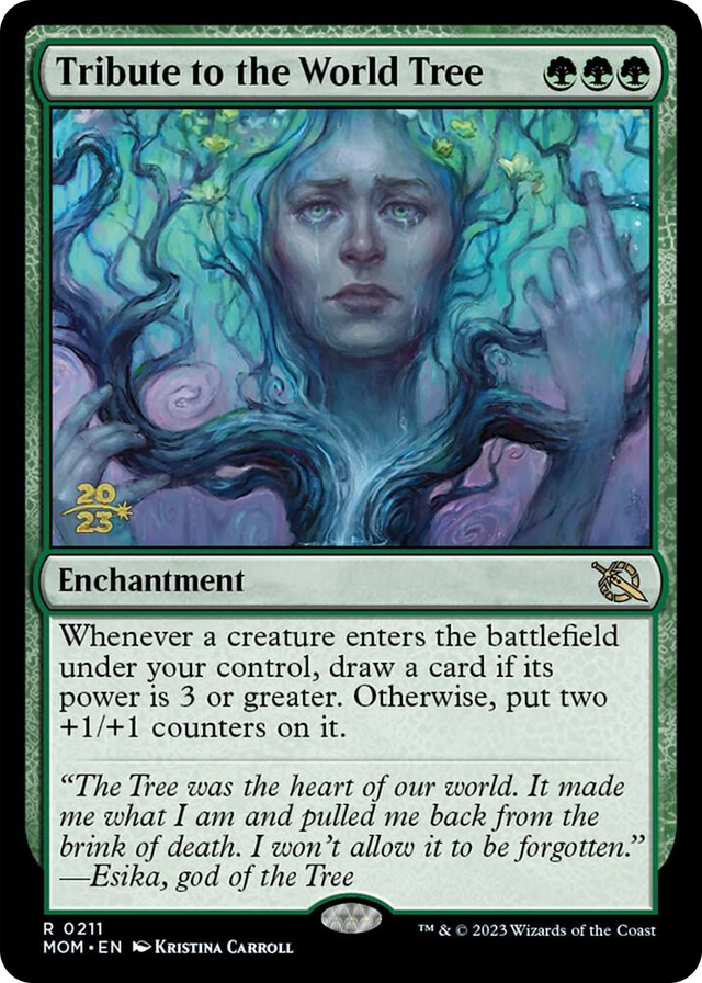 0211 Tribute to the World Tree R Prerelease Cards