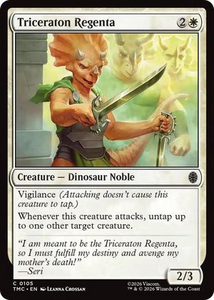 0105 Triceraton Regenta C Commander: Teenage Mutant Ninja Turtles