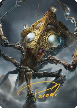 0026 Tridrone Art Card (Gold-Stamped Signature) S Art Series: Commander Legends: Battle for Baldur's Gate