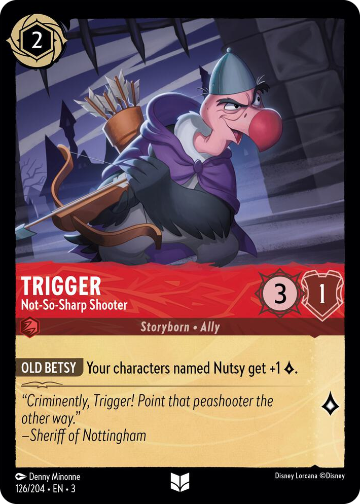 0126 Trigger - Not-So-Sharp Shooter Uncommon Into the Inklands