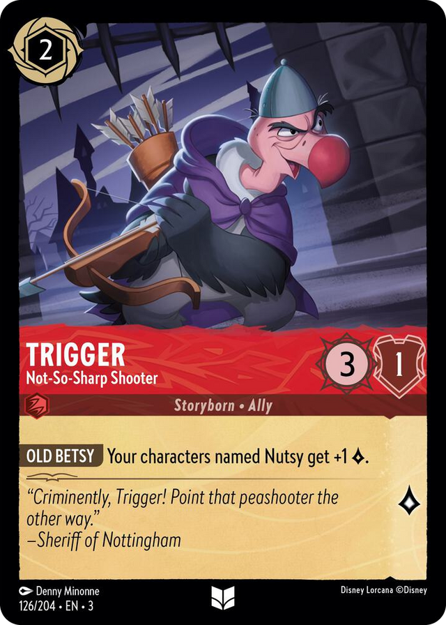 0126 Trigger - Not-So-Sharp Shooter Uncommon Into the Inklands
