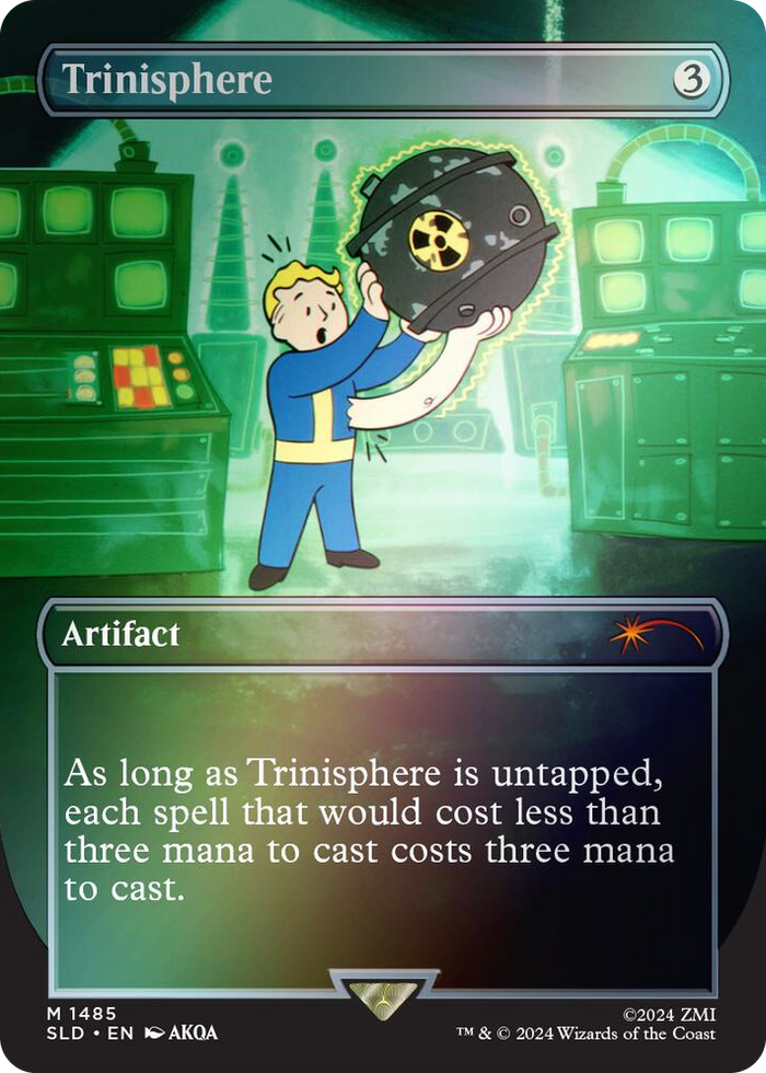 Trinisphere (Rainbow Foil) #1485 M - Secret Lair Drop Series Pokemon card
