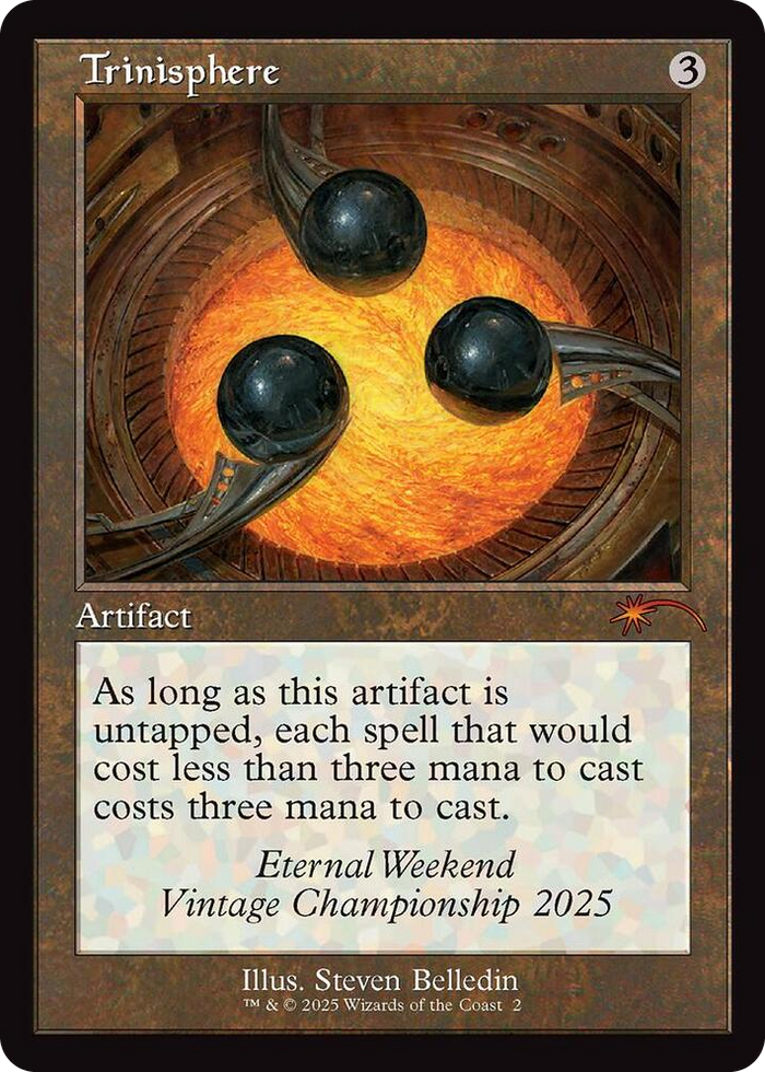 Trinisphere (Retro Frame) (Eternal Weekend 2025 Promo) #2 P - Unique and Miscellaneous Promos Pokemon card
