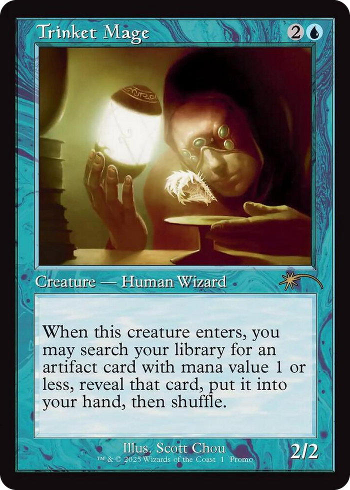 Trinket Mage (Retro Frame) #1 R - WPN & Gateway Promos Pokemon card