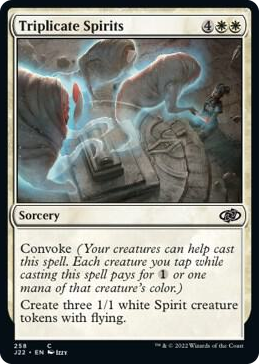 Triplicate Spirits #258 C - Jumpstart 2022 Pokemon card