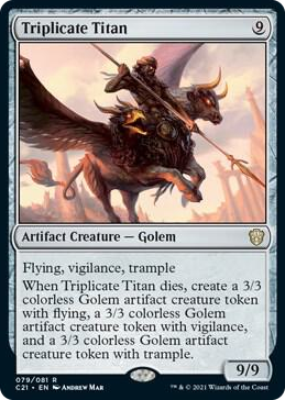 0079 Triplicate Titan R Commander 2021