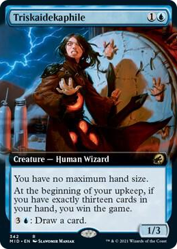 0342 Triskaidekaphile (Extended Art) R Innistrad: Midnight Hunt