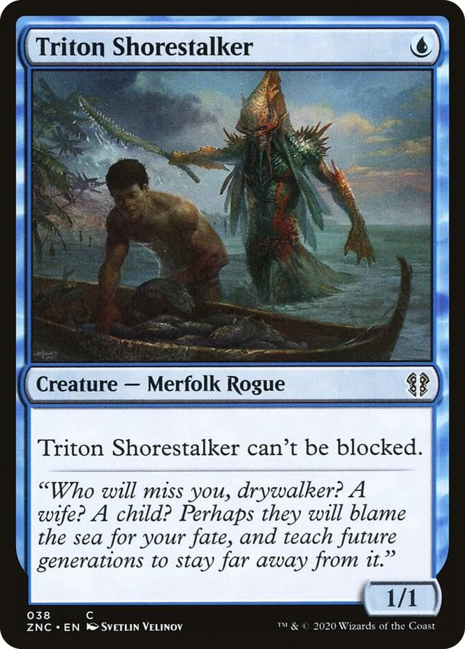 0038 Triton Shorestalker C Commander: Zendikar Rising