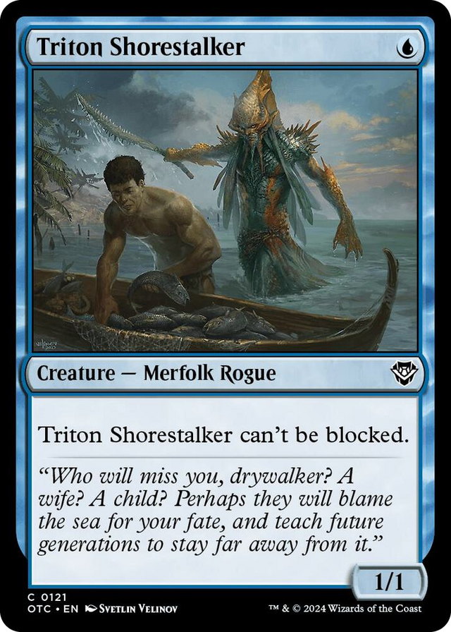 0121 Triton Shorestalker C Commander: Outlaws of Thunder Junction