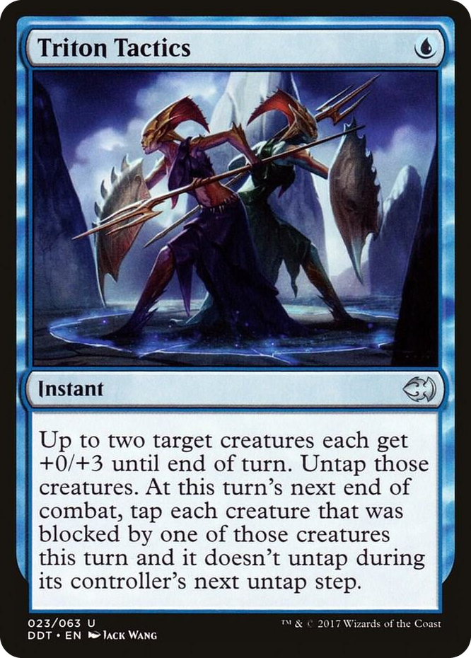 0023 Triton Tactics U Duel Decks: Merfolk vs. Goblins