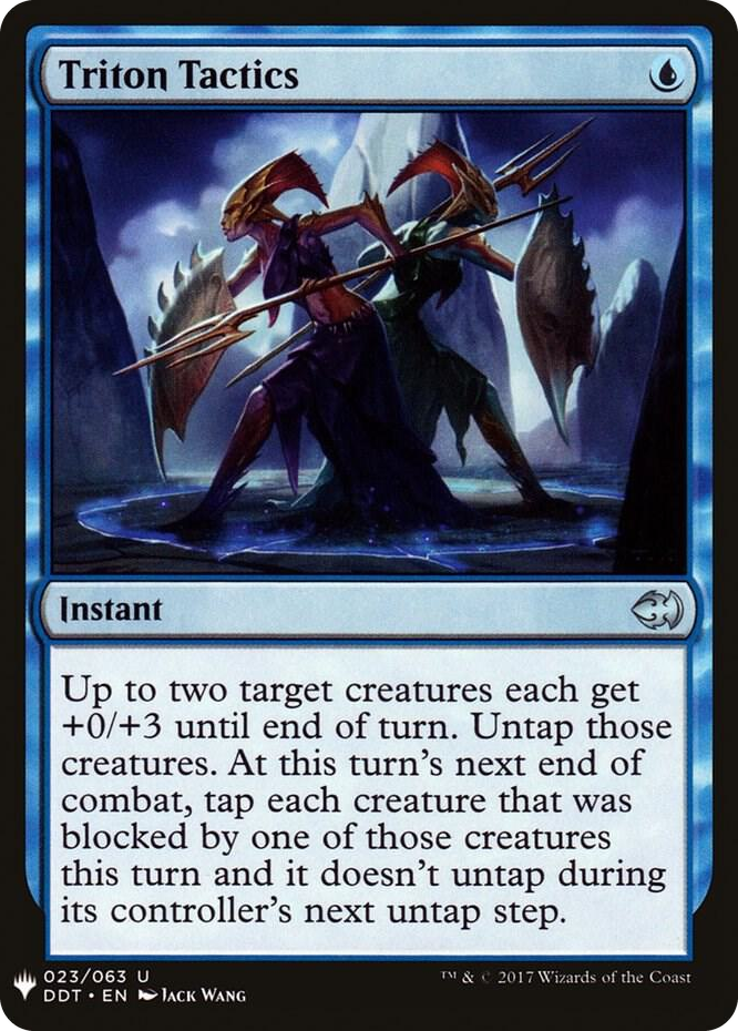 0023 Triton Tactics U The List Reprints