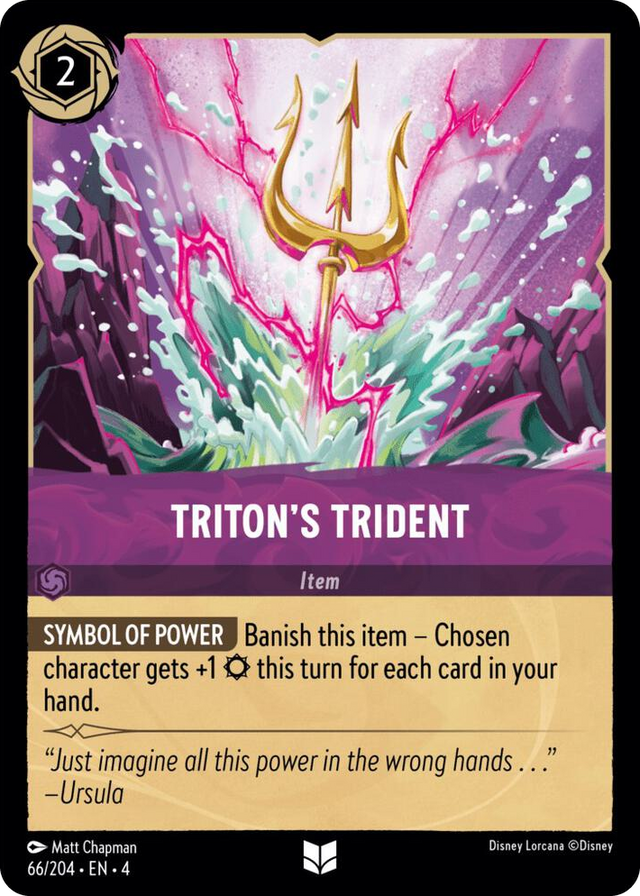 0066 Triton's Trident Uncommon Ursula's Return