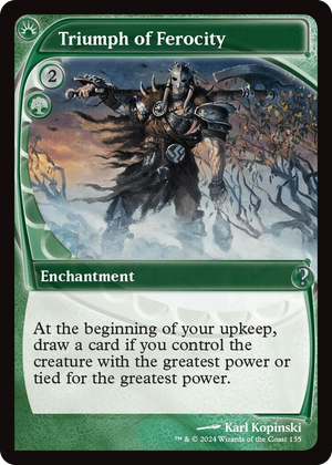 0135 Triumph of Ferocity (Future Sight) U Mystery Booster 2