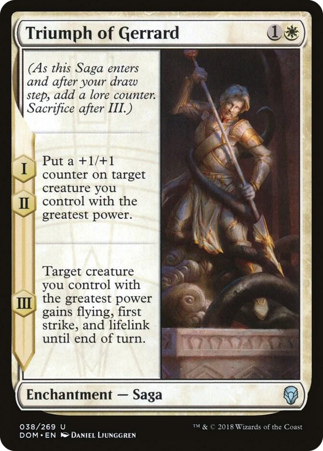 0038 Triumph of Gerrard U Dominaria