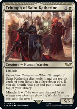 0017 Triumph of Saint Katherine R Universes Beyond: Warhammer 40,000
