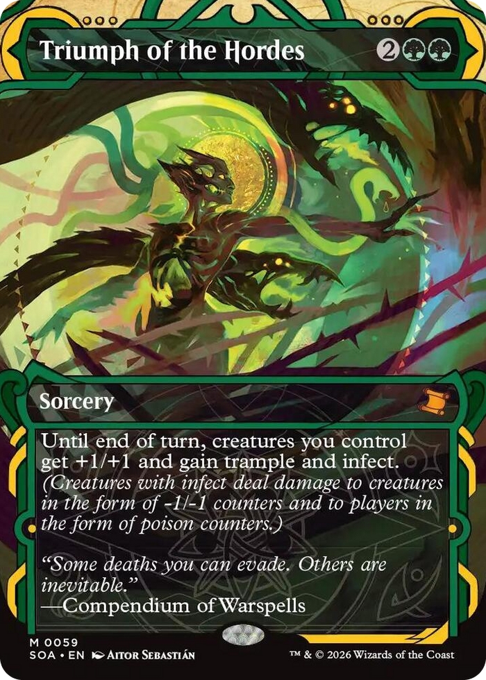 Triumph of the Hordes #59 M - Secrets of Strixhaven: Mystical Archive Pokemon card