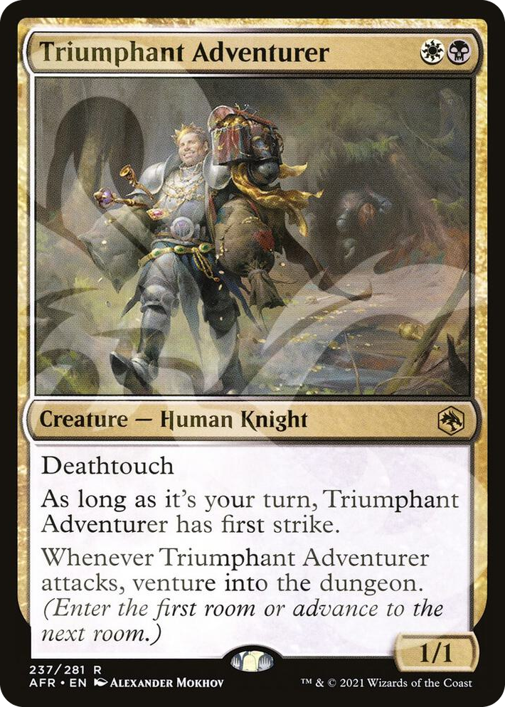 0237 Triumphant Adventurer R AFR Ampersand Promos