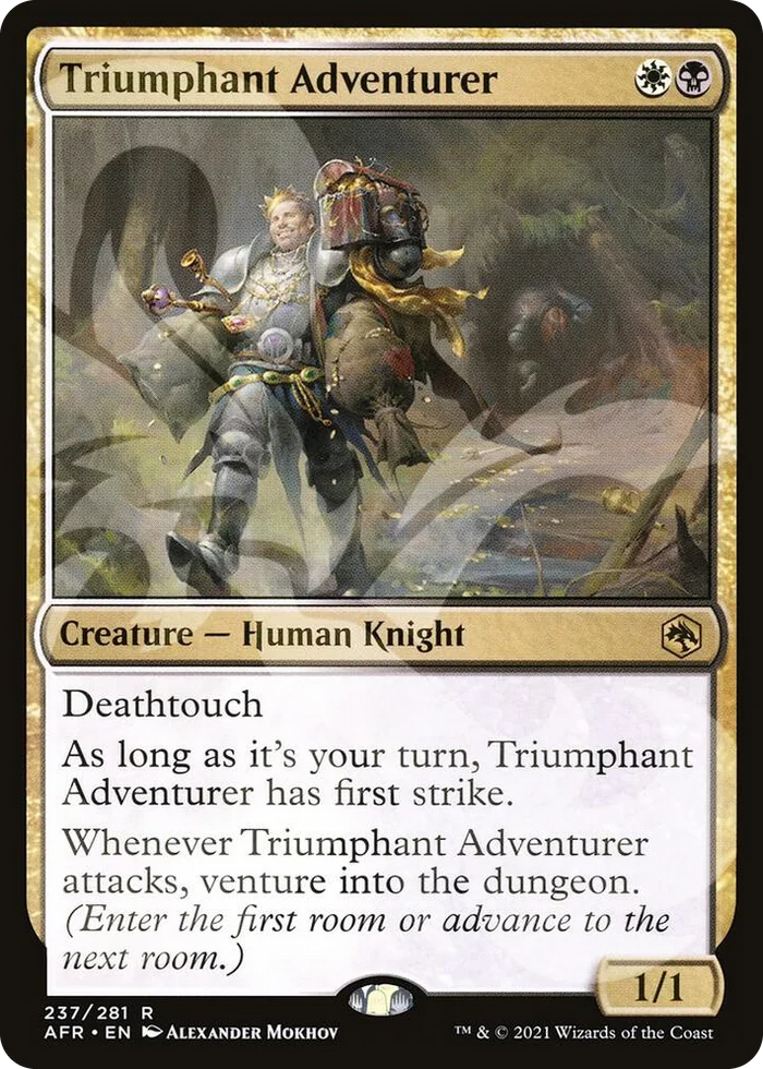 0237 Triumphant Adventurer R AFR Ampersand Promos