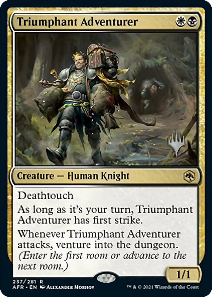 0237 Triumphant Adventurer R Promo Pack: Adventures in the Forgotten Realms