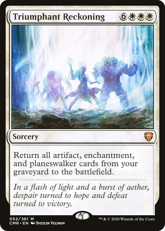 0052 Triumphant Reckoning M Commander Legends