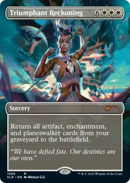 1005 Triumphant Reckoning M Secret Lair Drop Series