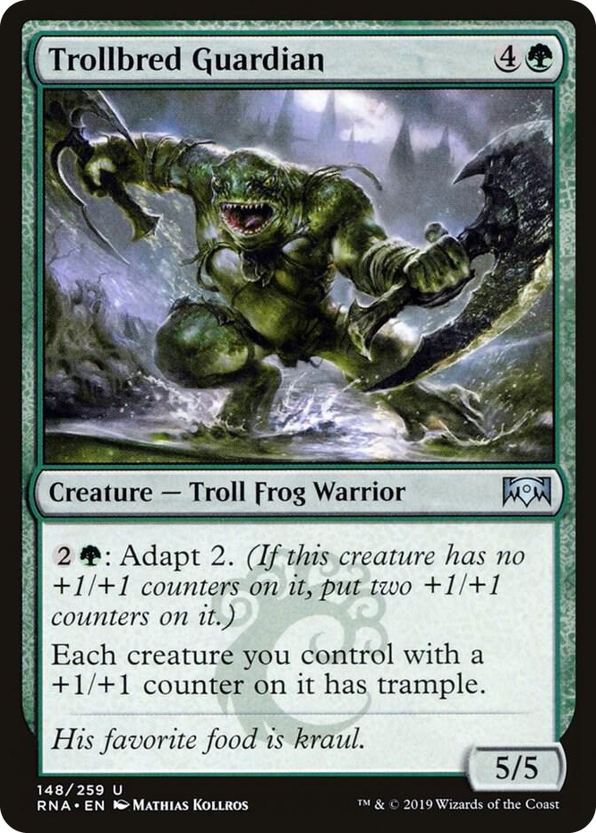 0148 Trollbred Guardian U Ravnica Allegiance