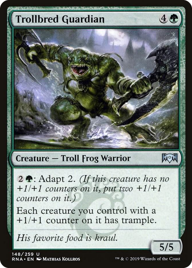 0148 Trollbred Guardian U Ravnica Allegiance