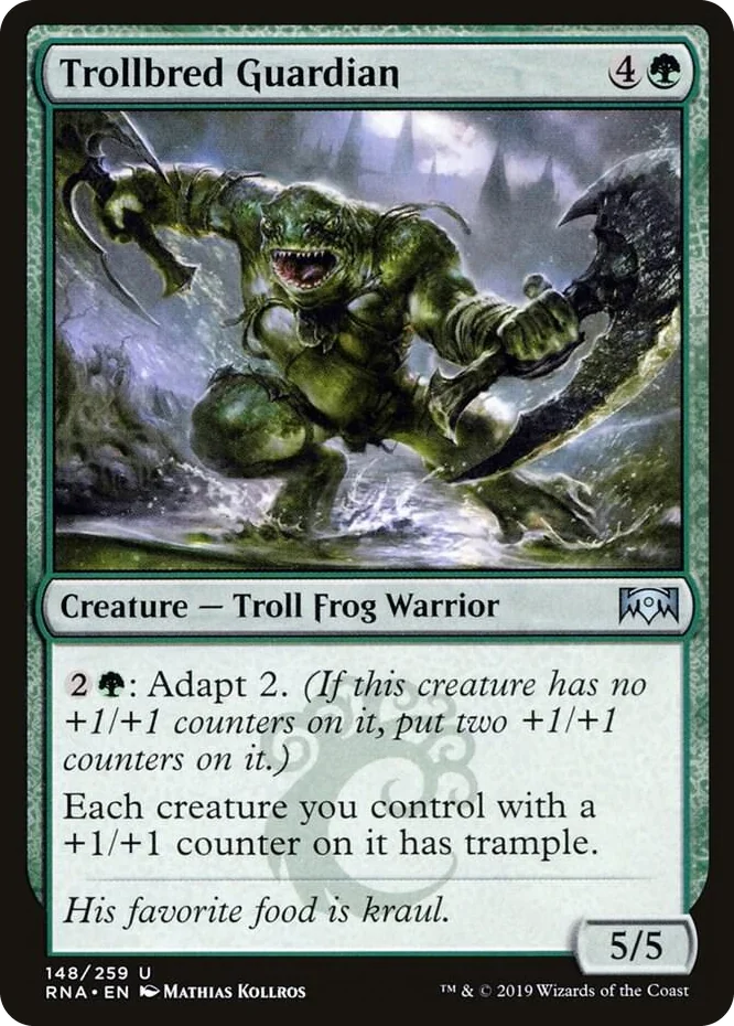 0148 Trollbred Guardian U Ravnica Allegiance