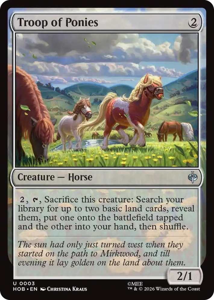 0003 Troop of Ponies U The Hobbit