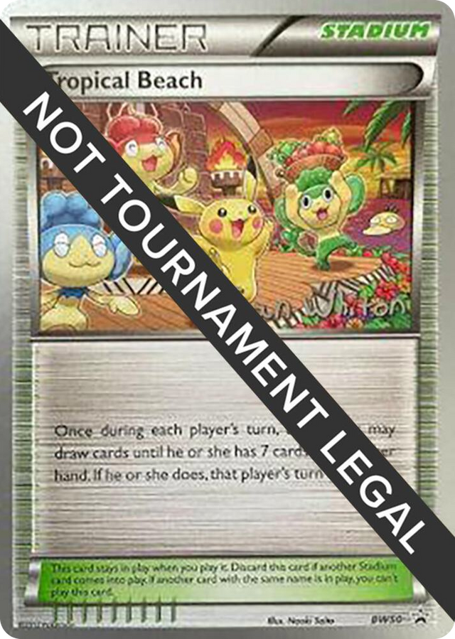 BW050 Tropical Beach - 2013 (Ian Whiton) Promo World Championship Decks