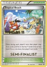 BW028 Tropical Beach - BW28 (Worlds 11) [Semi Finalist] Promo Black and White Promos